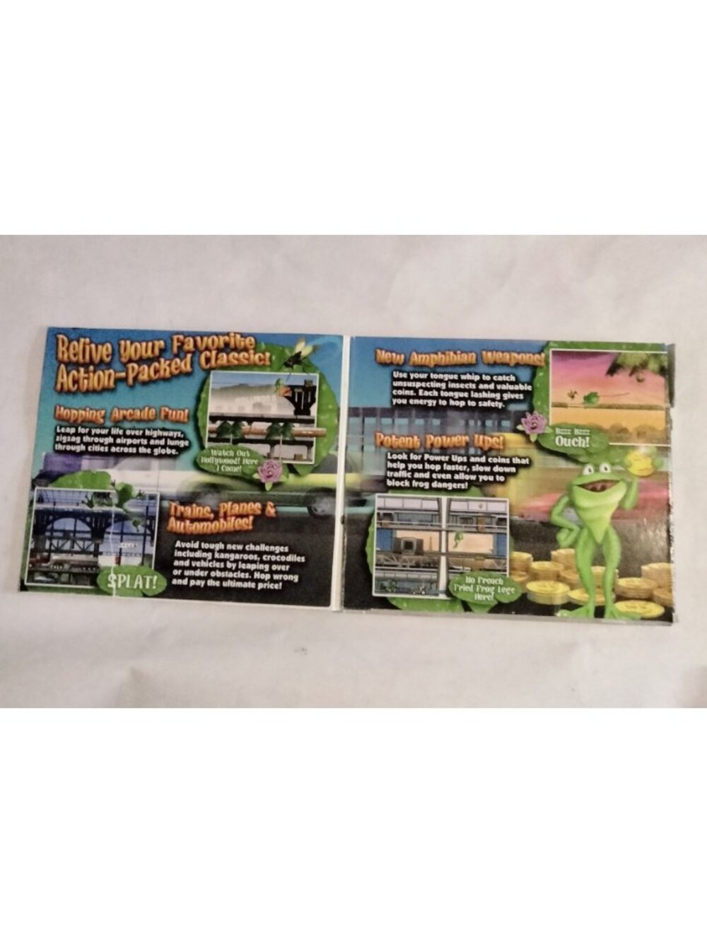 Frantic Rush Of Green Frog PC CD ROM Game Classic Arcade Fun Windows Linux - Picture 3 of 6